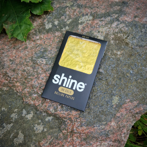 Kingsize SHINE 24K Gold Rolling Papers 'GOLD'