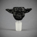 18,8er Glaskopf  " Fantasy Skull " schwarz