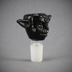 18,8er Glaskopf  " Fantasy Skull " schwarz