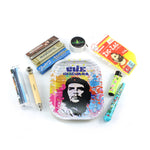 Rolling Tray Set Che Guevara Drehunterlage OCB RAW Angel Papers actiTube Aktivkohlefilter Grinder und Clipper Feuerzeug Drehmaschine