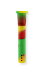 Chillum aus Silikon 10 cm bis 15 cm 18,8er Chillum für 14,5er Glaskopf