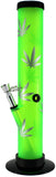 acrylbong-bongrauch-blubba -hanfblatt-neon-gruen-green-kickloch-acryl-bong-glasbong-hasch-pfeife-weed-420-chillum-guenstig-billig